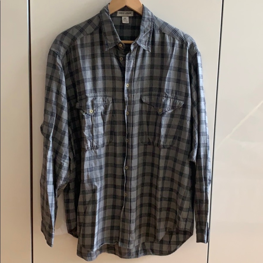 Vintage Giorgio Armani Cotton Shirt